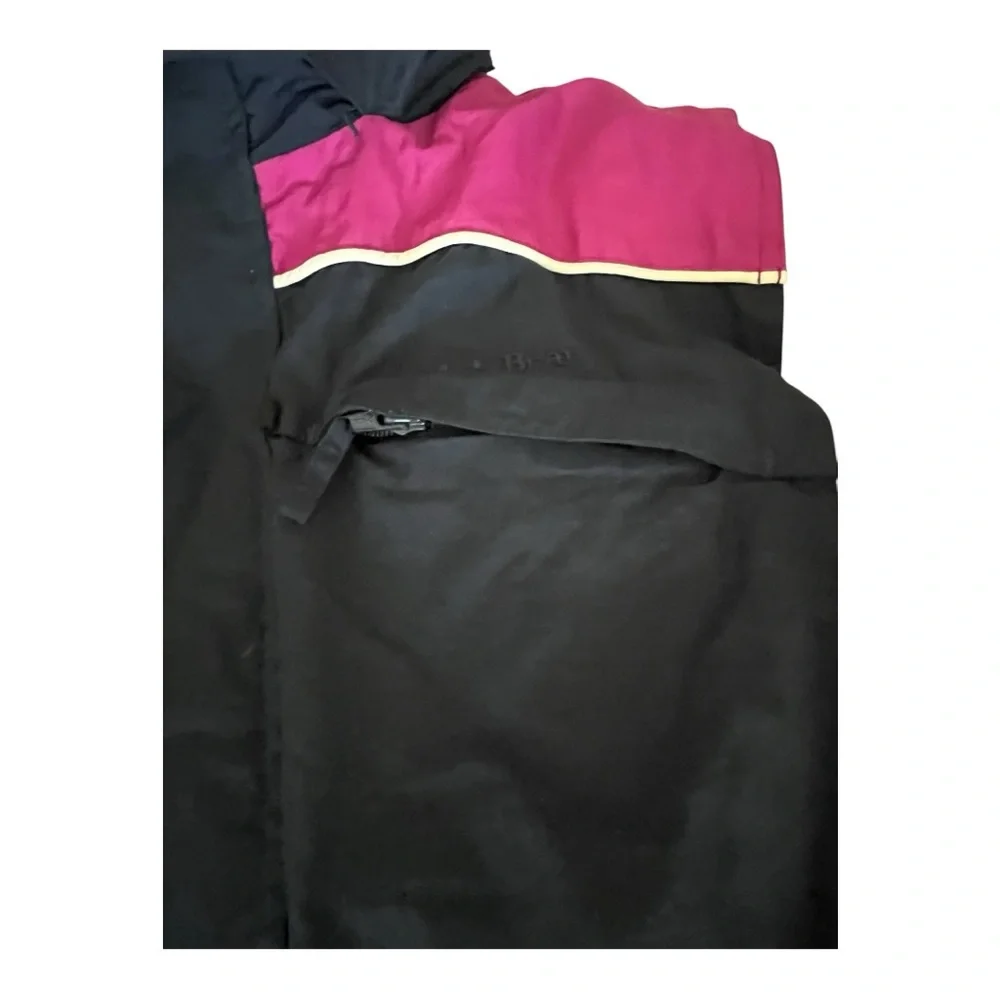 L.L. Bean Kids XL (18) Insulated Hooded Winter Jacket Navy‎ Blue Pink Nylon